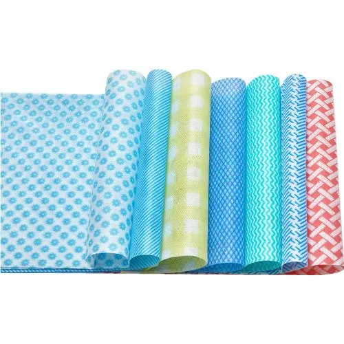 Eco-Friendly Polyester/Pet/Viscose Spunlace Nonwoven Fabric Wet Wipes