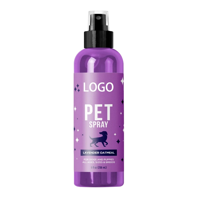 Private Label Paraben Free Clean Long Lasting Cat Dog Pet Deodorant Deodorizing Lavender Pet Deodorant Spray