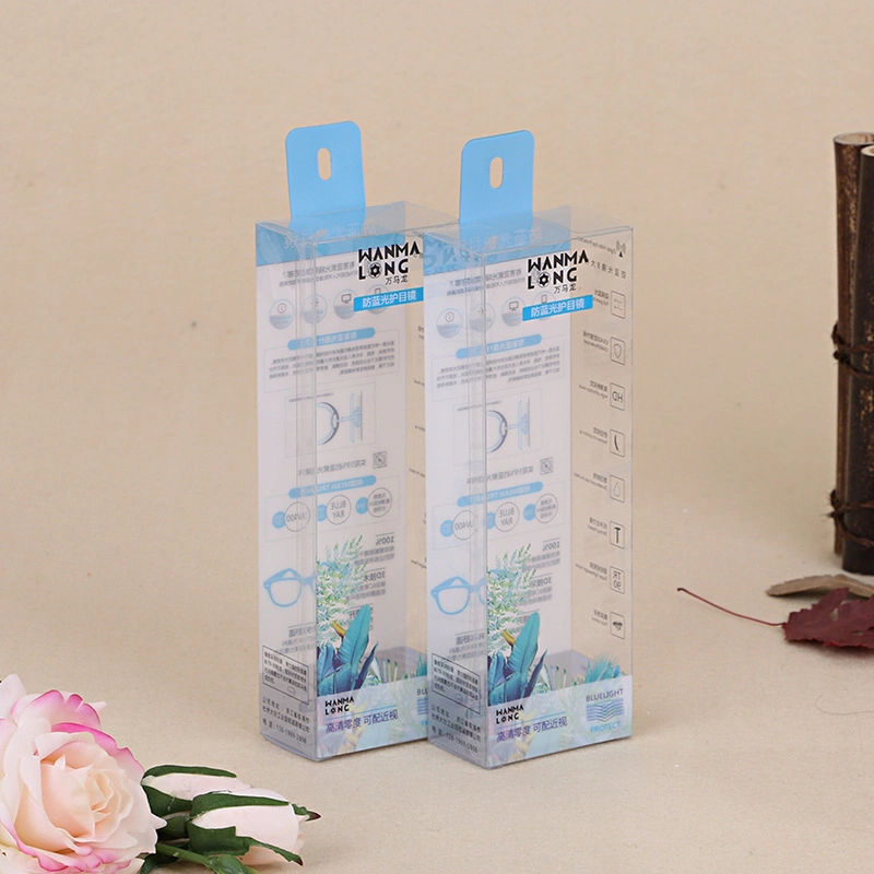 Wholesale Custom Transparent Folding PVC Pet PP Plastic Gift Packaging Used in Cosmetics Perfume Wine Cat Dog Food Jewelry Toys Panties Underwear Packing Boxes