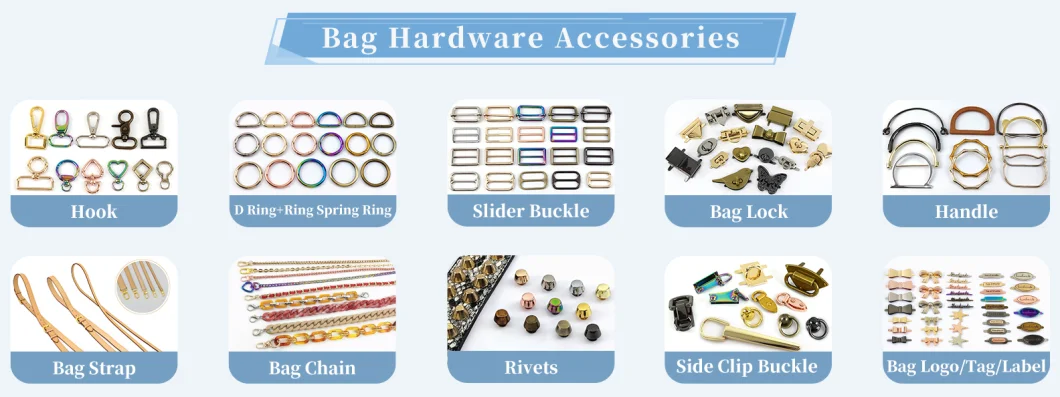 at-Bd448 Handbag Hardware Accessories Bag Strap Lobster Clasp Dog Collar Swivel Hook